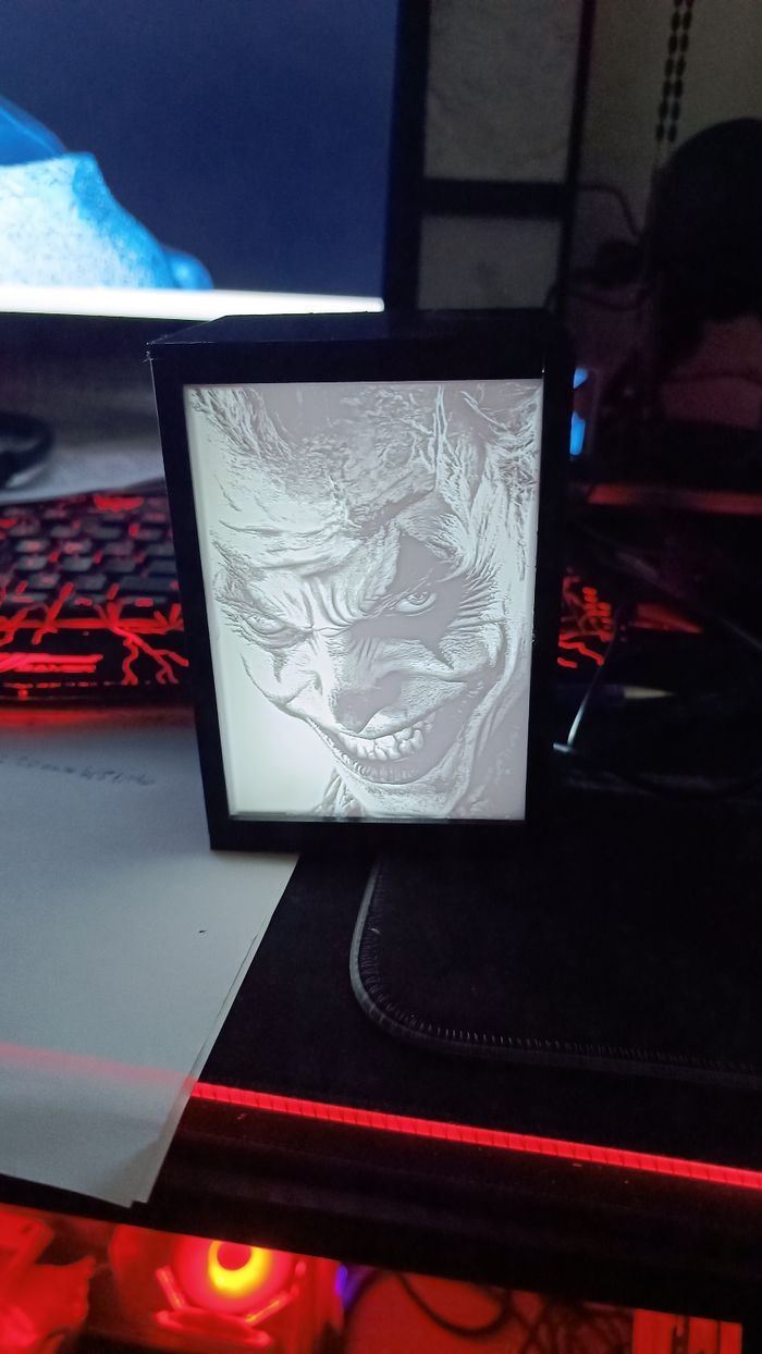 Lampe litho Joker - photo numéro 2