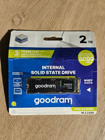 GoodRam SSD PX600 2TB PCIe NVMe M.2
