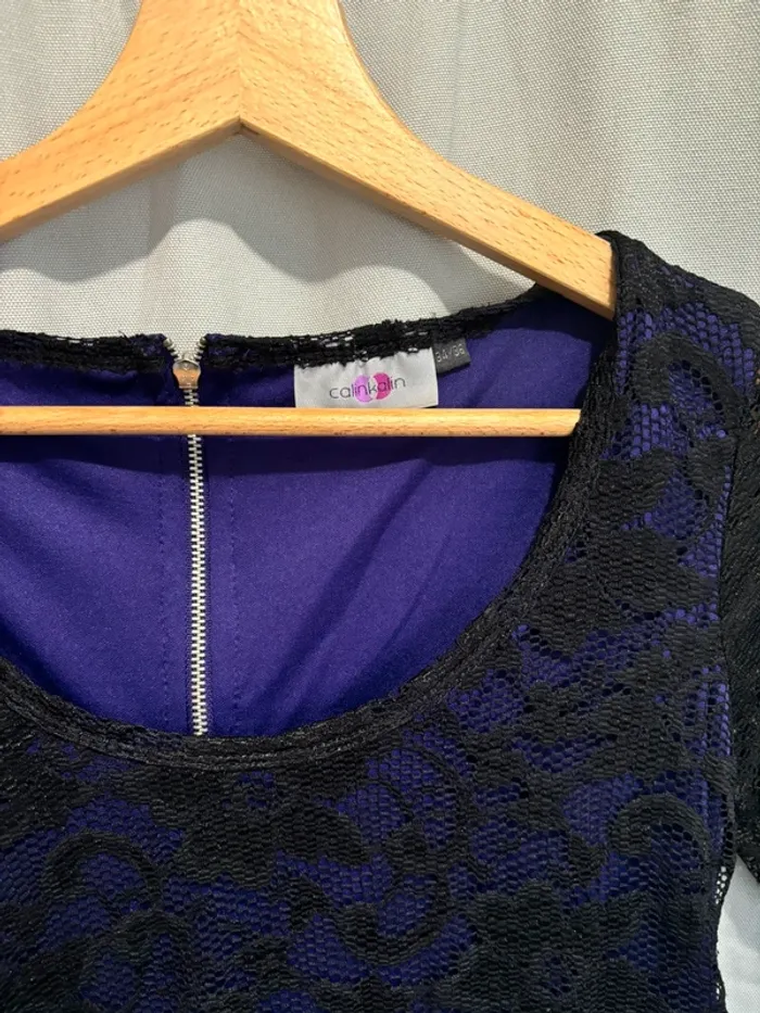Robe grossesse en dentelle 34/36 - photo numéro 3
