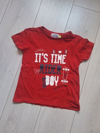tee shirt rouge 