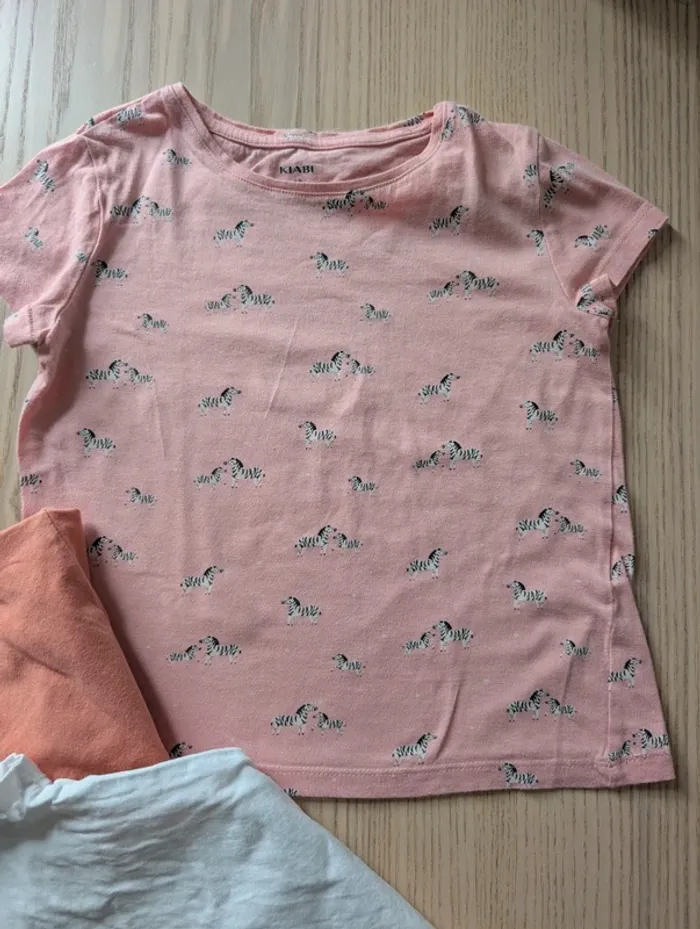 Lot de 3 t-shirts fille Kiabi - photo numéro 4