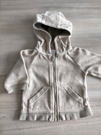 Gilet vert kaki/gris