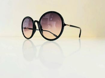 Lunette de soleil femme marron verres dégradés UV protection catégorie 2