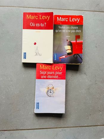 Lot livres Marc Lévy