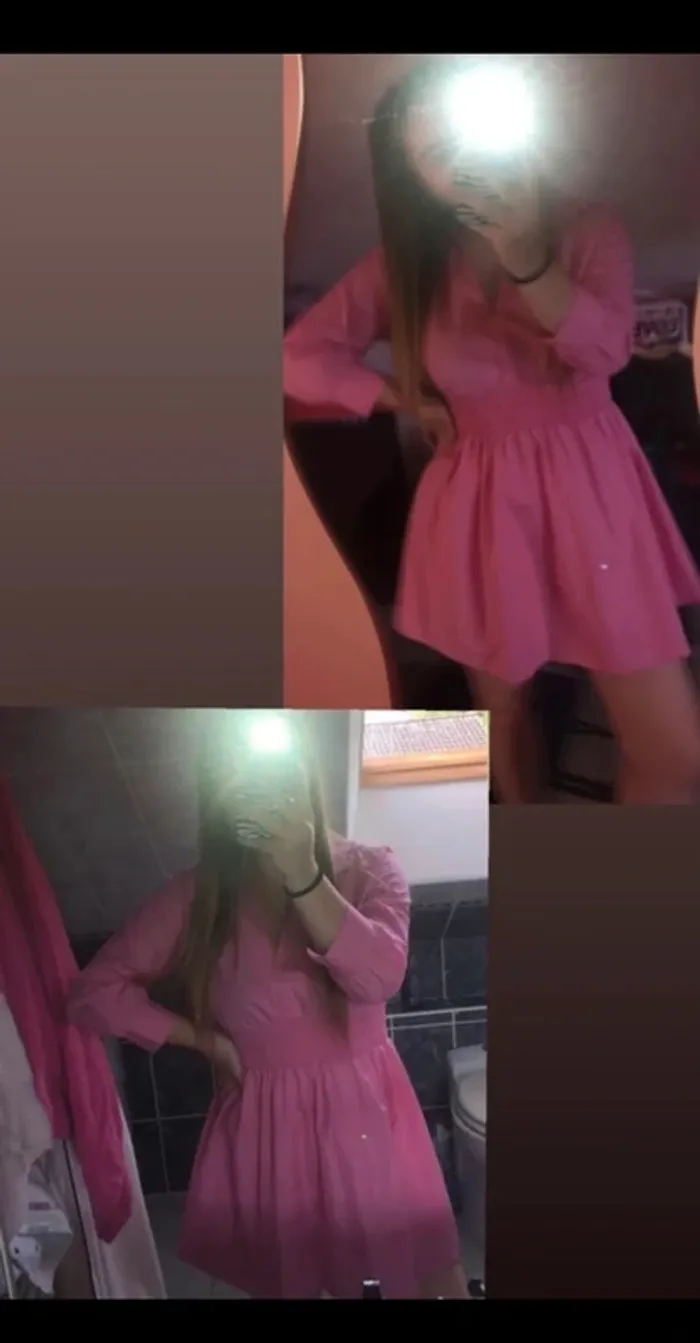 robe chemise rose zara - photo numéro 8