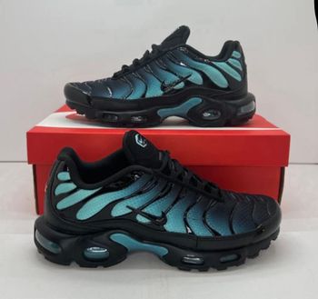 Nike tn noir bleu fluo 38 - photo numéro 2