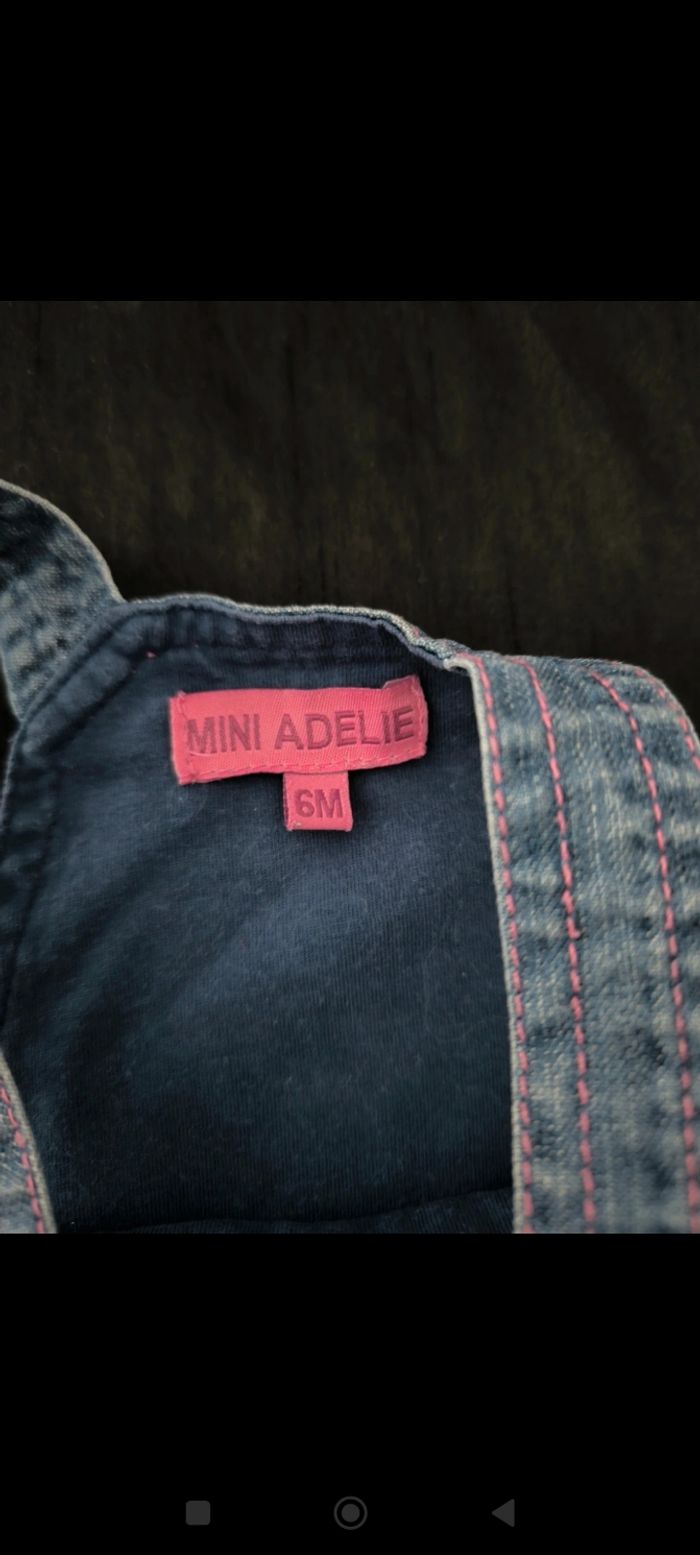 Robe salopette en jeans - photo numéro 3