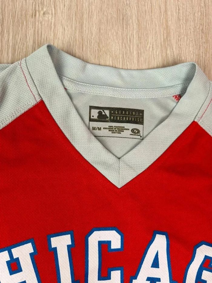 Maillot MLB Chicago Cubs Rouge True Fan - Taille M - photo numéro 5