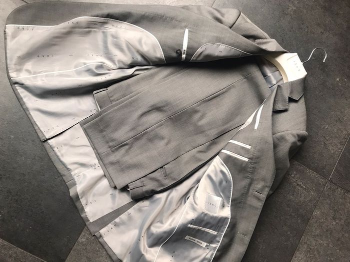 Ensemble costume complet IZAC gris - photo numéro 2