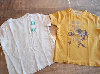 Lot de 2 tee shirts manches courtes