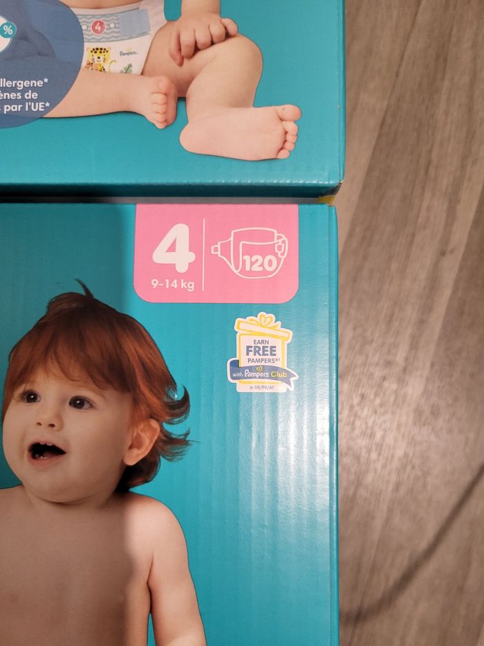 2 pampers taille 4 - photo numéro 2
