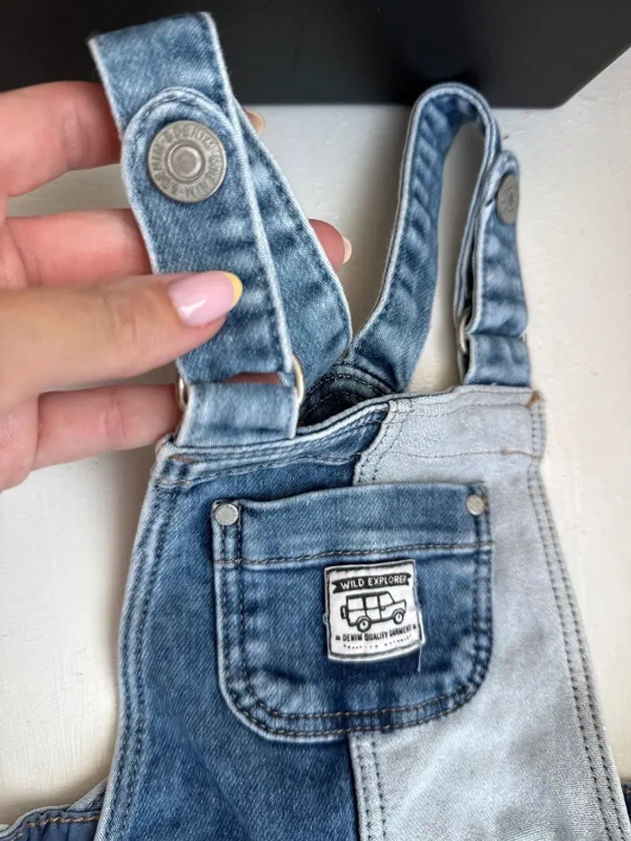 Salopette jean H&M - photo numéro 3