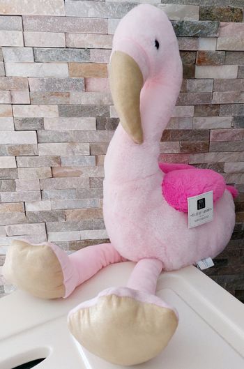 Peluche flamant rose neuve