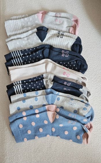 7 paires de chaussettes fille - Taille 27/30