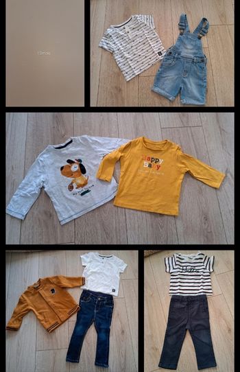 Lot garçon 12 mois
