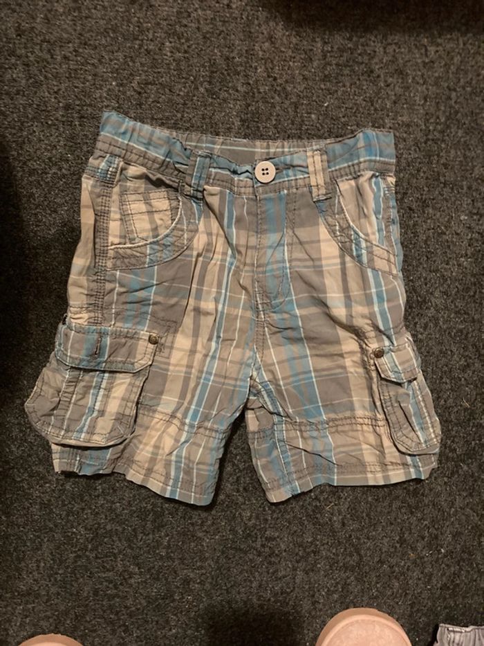 Short à carreaux NKY - 4 ans