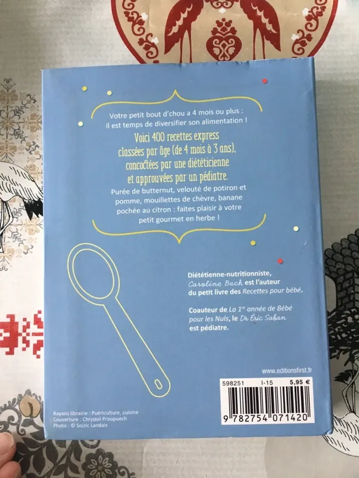 Lit livres de cuisine pour bébé - photo numéro 4