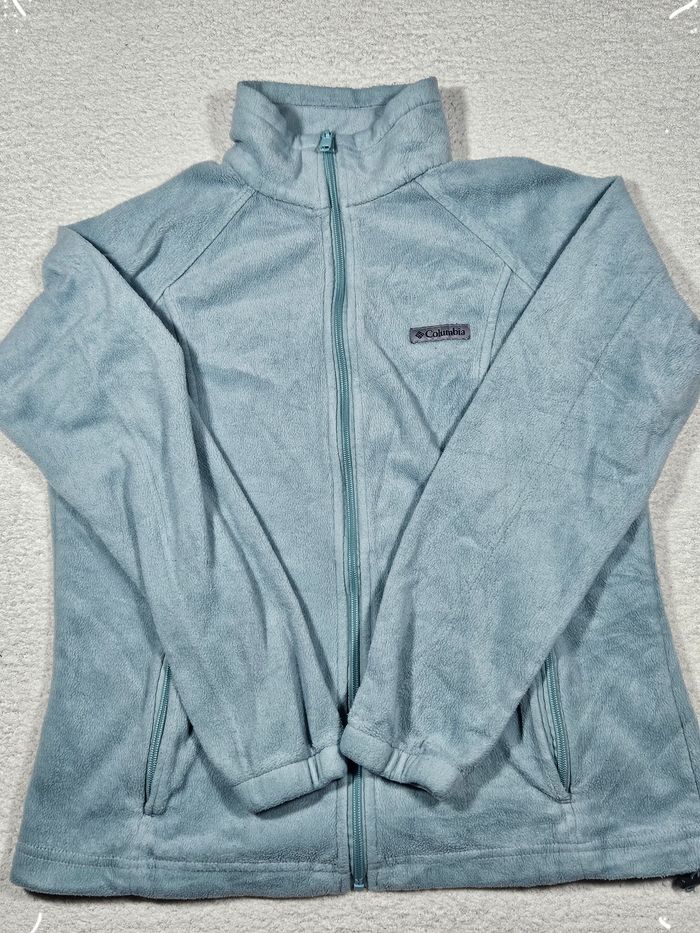 Veste Polaire Columbia bleu ciel - photo numéro 2
