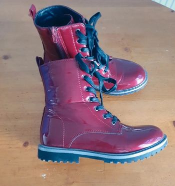 Bottines vernies