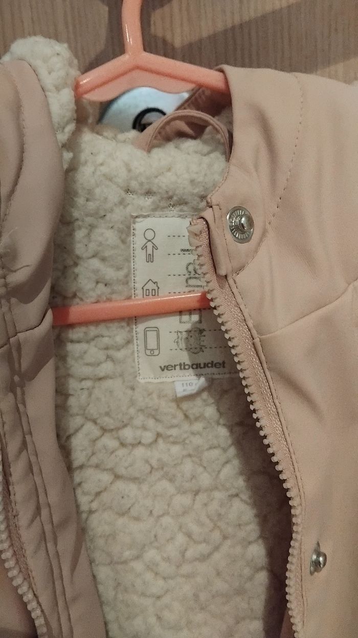 Parka manteau rose - photo numéro 3