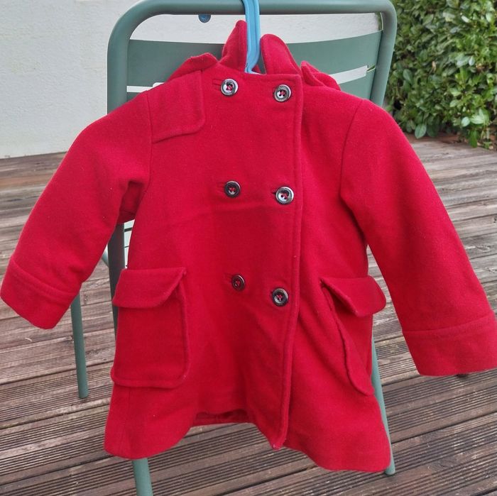 Manteau capuche Jacadi 2 ans - photo numéro 2