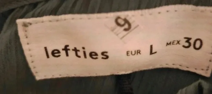 Robe kaki esprit bohème Lefties Taille L Neuve - photo numéro 5