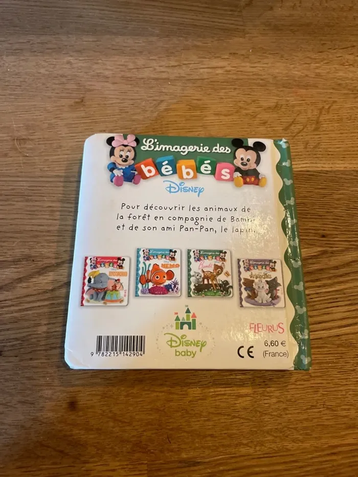 Livre L’imagerie des bébés Disney Bambi - photo numéro 3