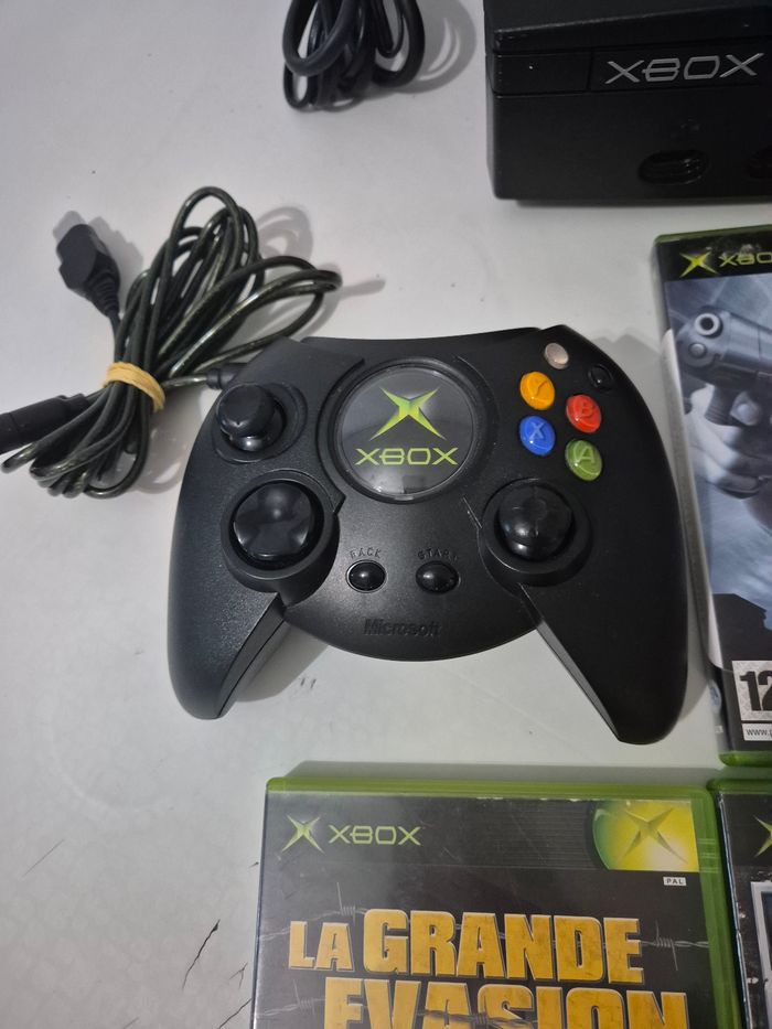 Console xbox 1ere génération originale et jeux - photo numéro 2