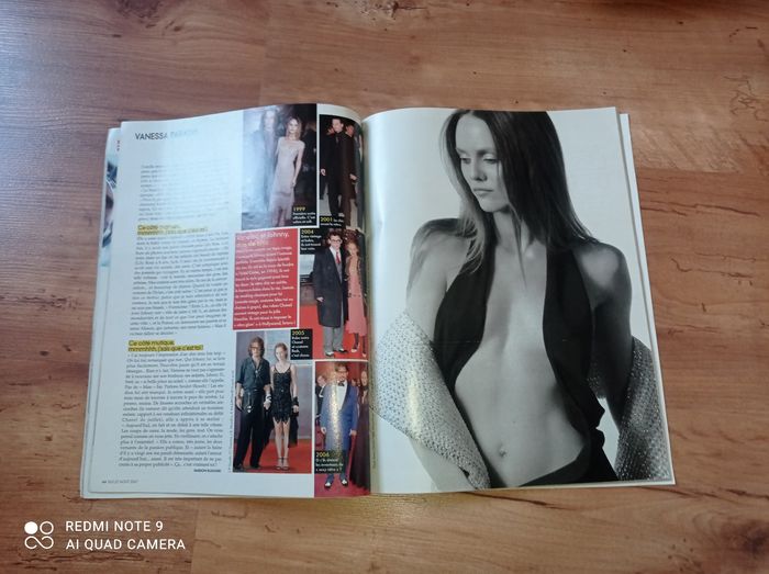 Magazine N°3217 ELLE, Vanessa Paradis, 27/08/07 - photo numéro 2