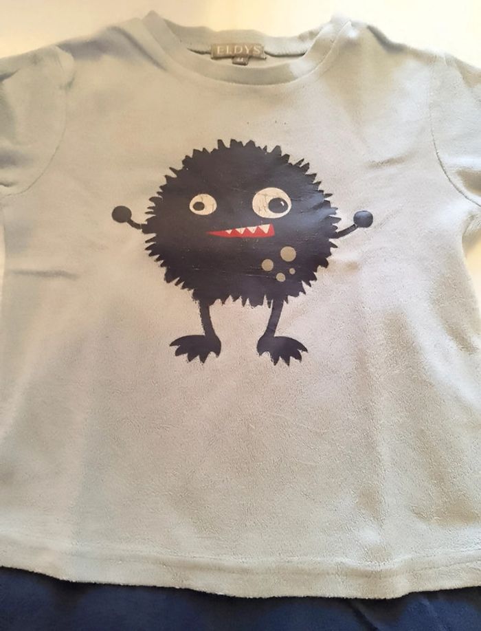 Pyjama garçon petit monstre - photo numéro 2