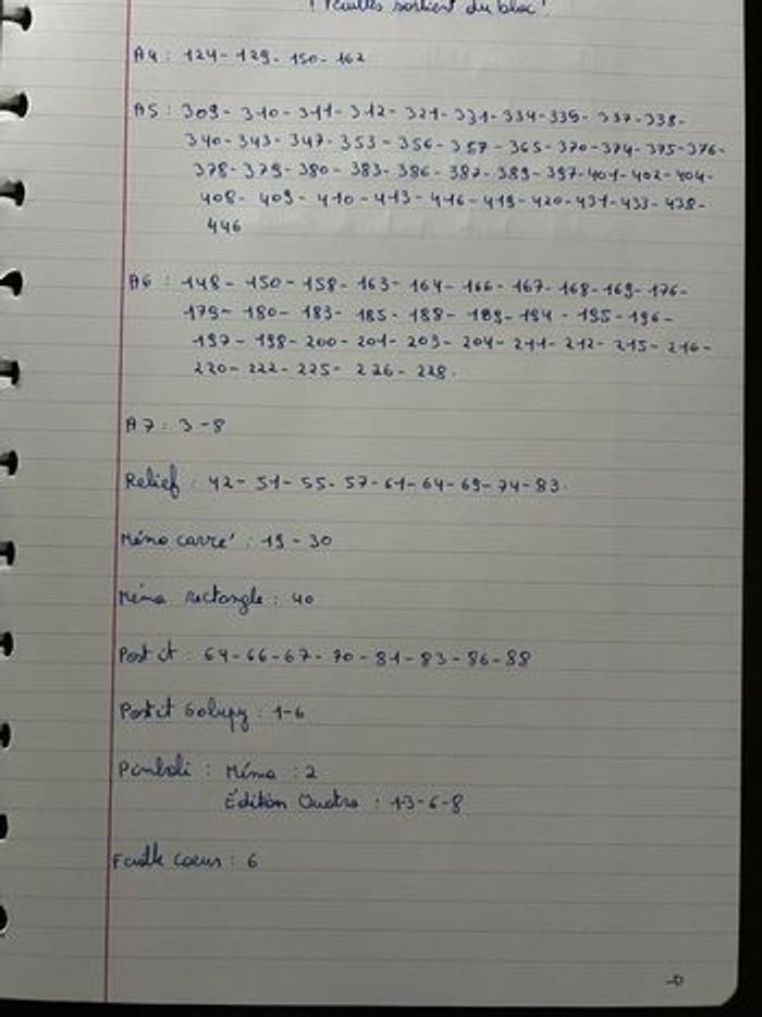 Lots de feuilles Diddl le prix n’est pas exacte faite moi votre liste ! - photo numéro 7