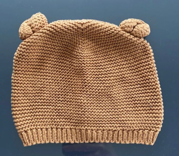 Bonnet bébé ourson