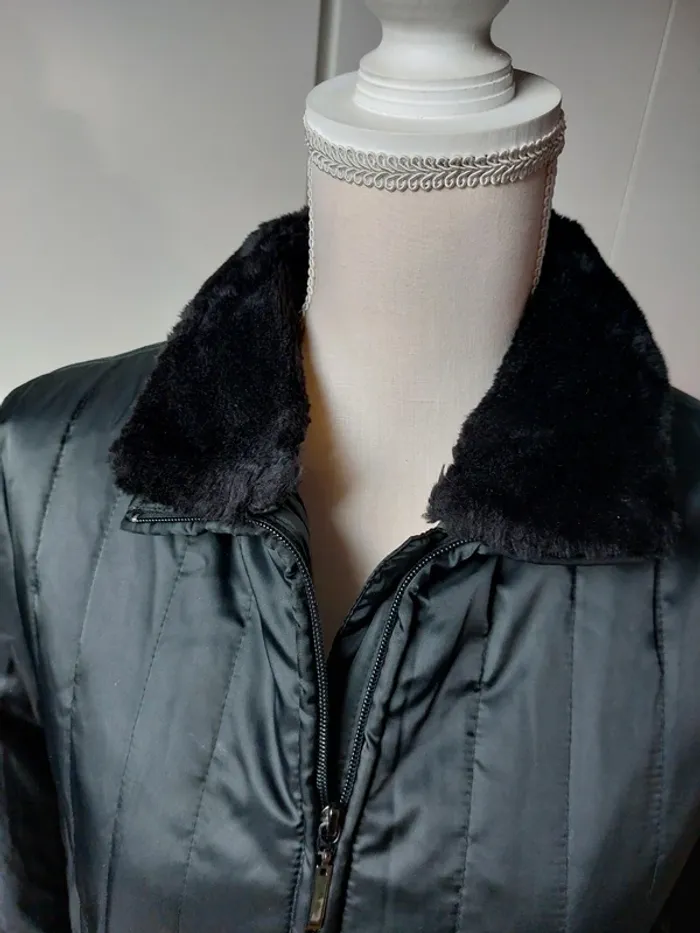 Parka mi saison col amovible - photo numéro 6