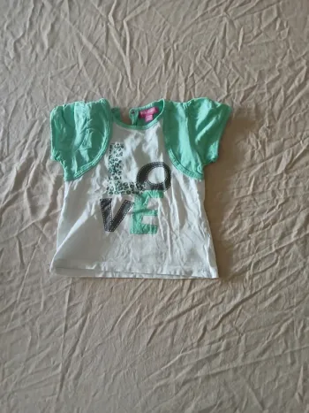 Tee-shirt manches courtes 18 mois