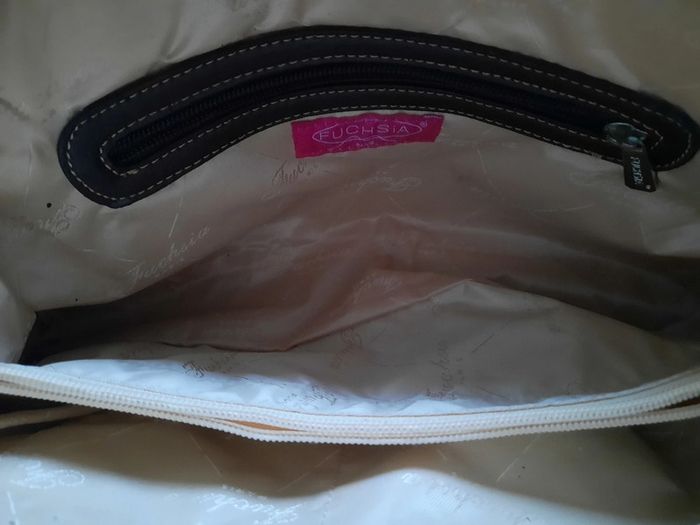 Sac à main multicolore - Marque Fuchsia Paris. - photo numéro 6