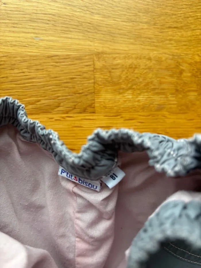 Pantalon p’tit bisou 18 mois fille - photo numéro 2