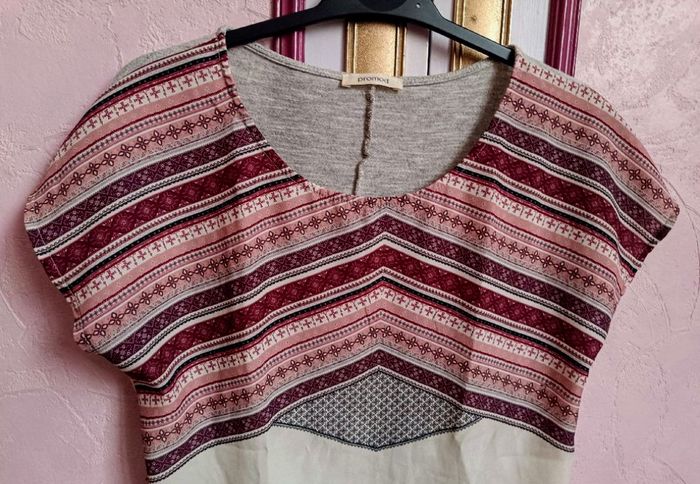 Haut à motifs T.S (36) - photo numéro 3