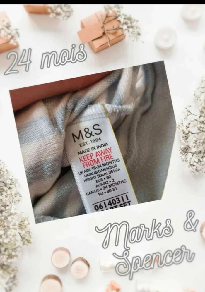 Pull Marks & Spencer garçon 24 mois 90 cm - photo numéro 2
