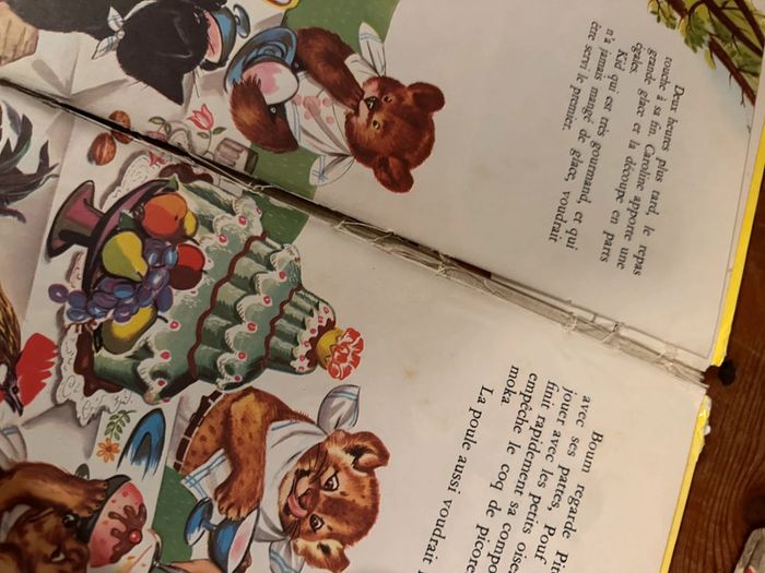 Lot de 4 livres Caroline Grands albums Hachette anciens état satisfaisant Probst - photo numéro 8