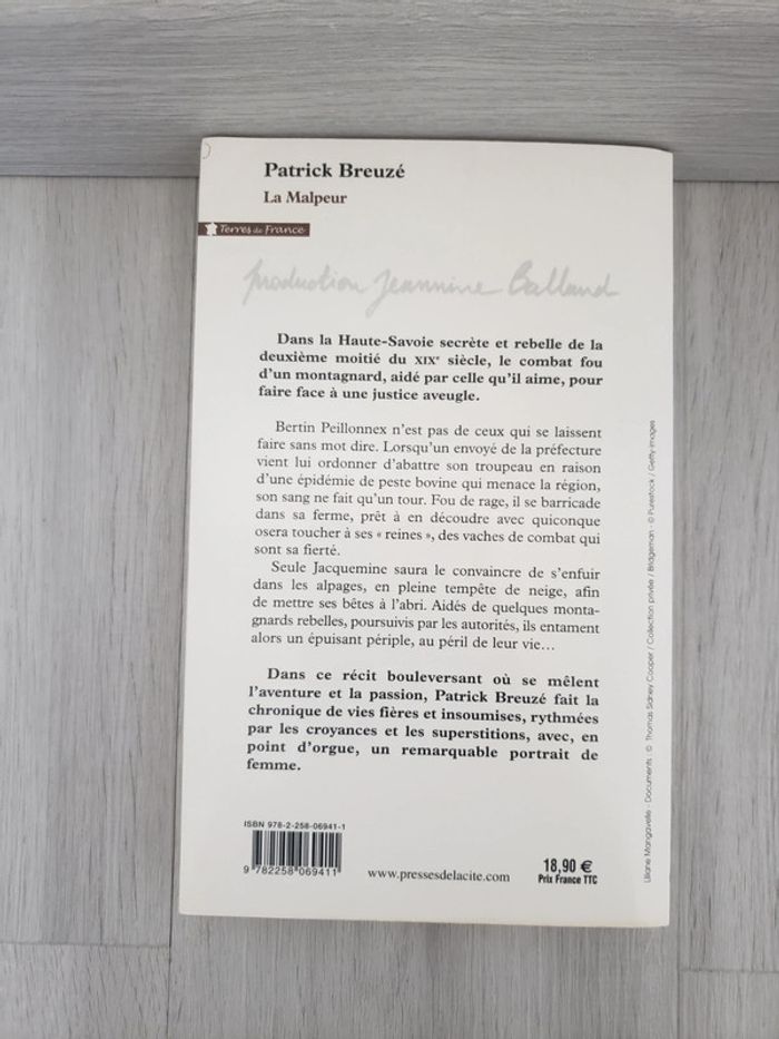 La Malpeur Patrick Breuzé - photo numéro 2