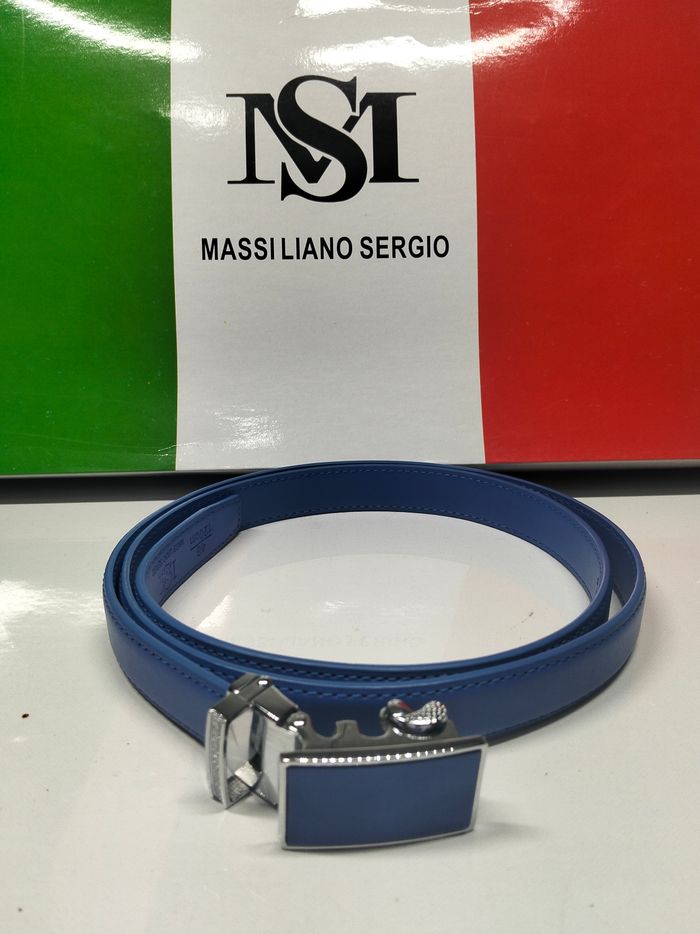 Ceinture en cuir Massiliano Sergio