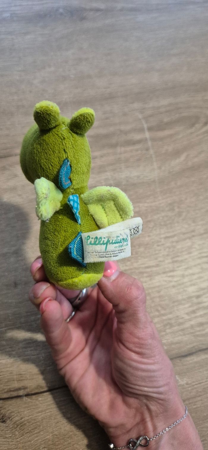 Mini hochet tissus Walter le dragon - photo numéro 4