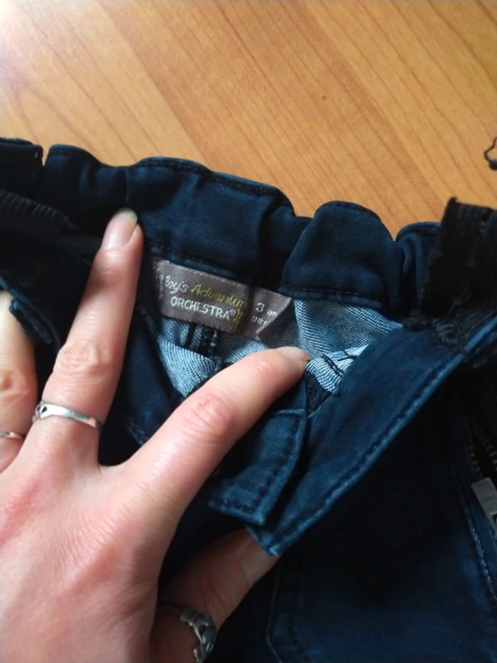 Jeans noir 3 ans - photo numéro 3