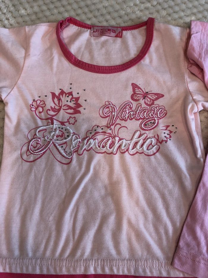 Lot 3 hauts teeshirt et gilet boléro 24 mois 2 ans - photo numéro 10