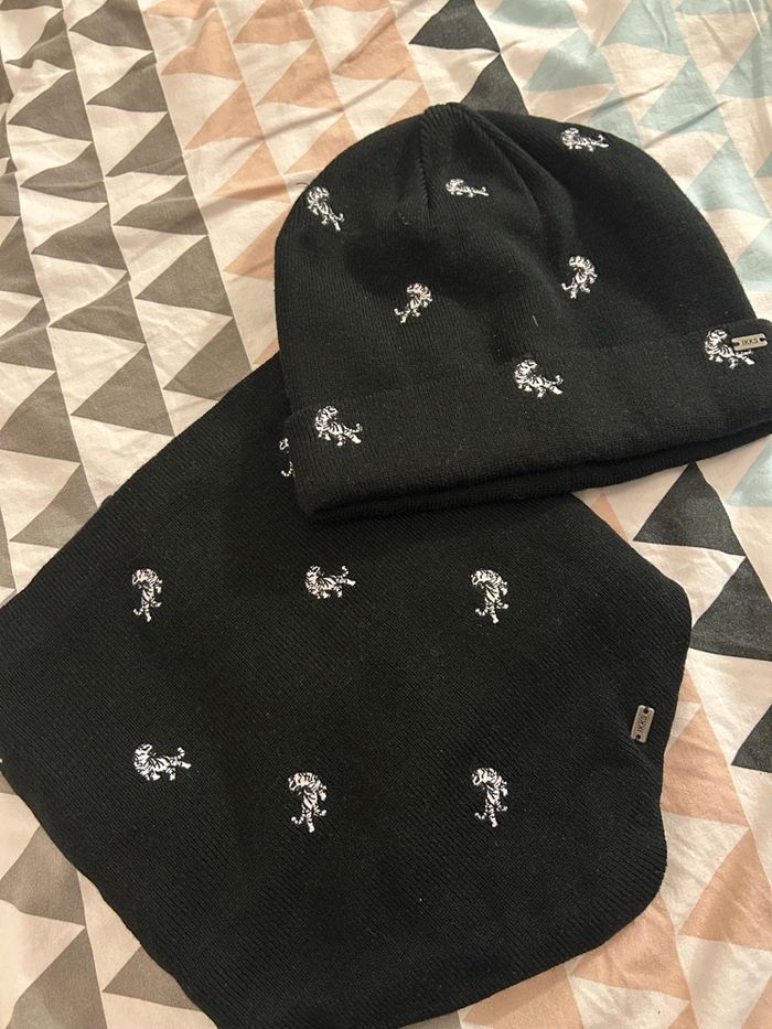 Bonnet cache cou ikks - photo numéro 3