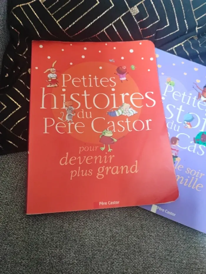 Lot 2 livres petites histoires du Père castor - photo numéro 2