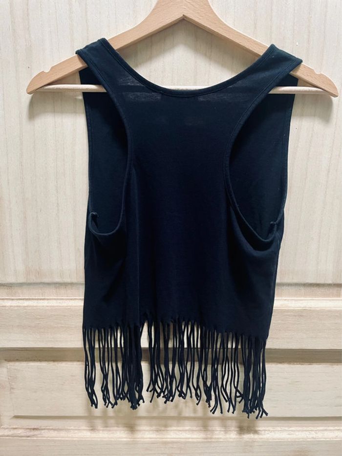 Débardeur à frange - xs - photo numéro 2