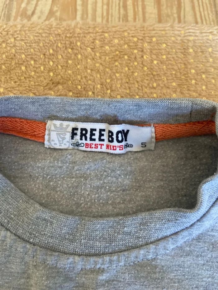 T-shirt à manches longues 5 ans - photo numéro 3