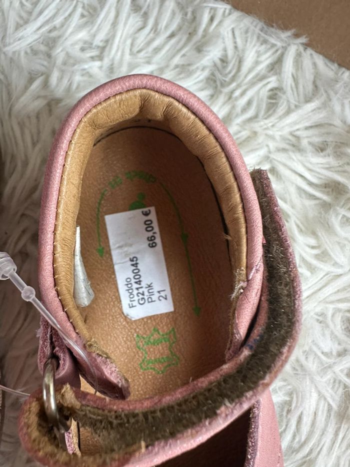 Paire de babies Froddo rose taille 21 - photo numéro 3