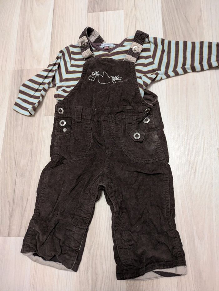 Salopette garçon 6 mois